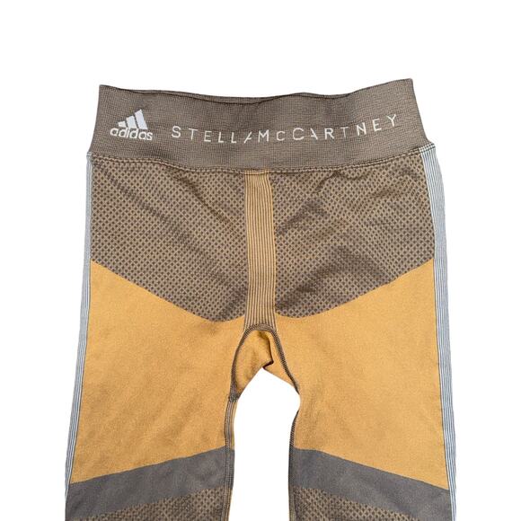 Rare Adidas Stella McCartney Small Seamless Knit Running Leggings SAMPLE WORKOUT - Picture 3 of 16